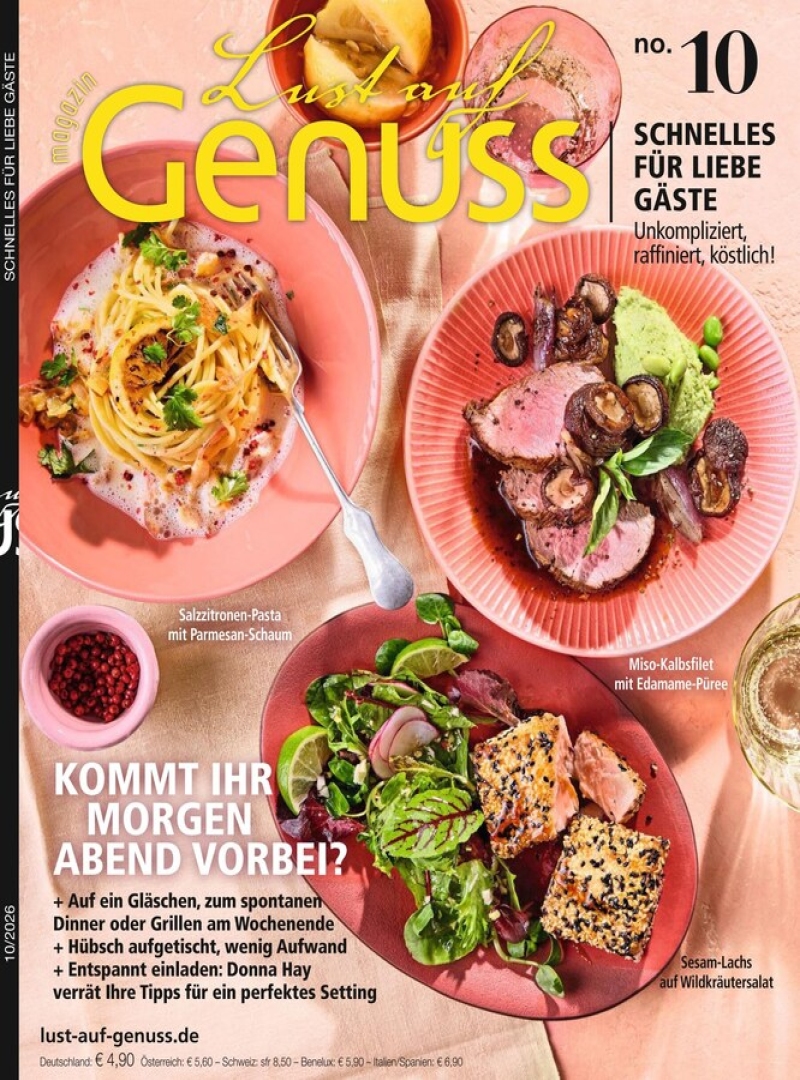 Lust auf Genuss