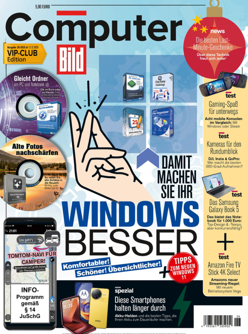 Computer BILD mit DVD