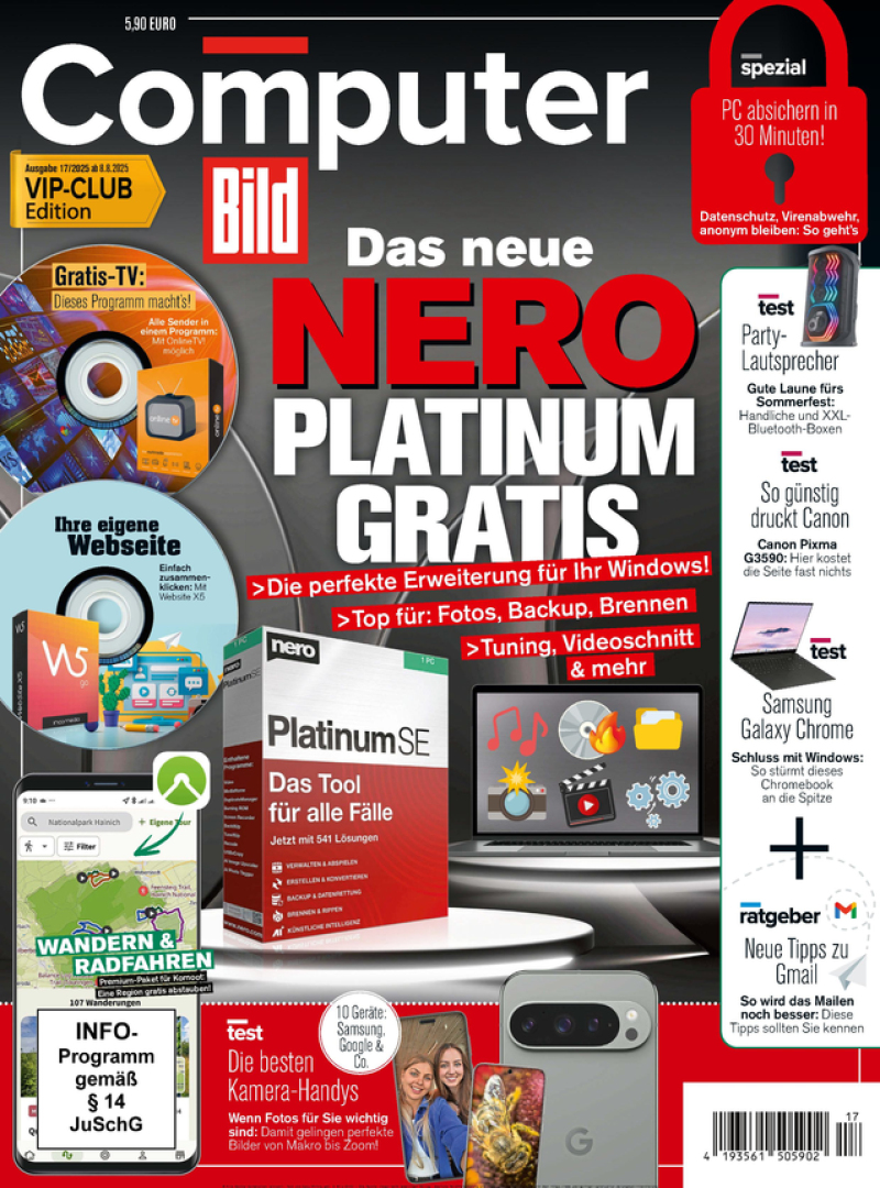 Computer BILD mit DVD