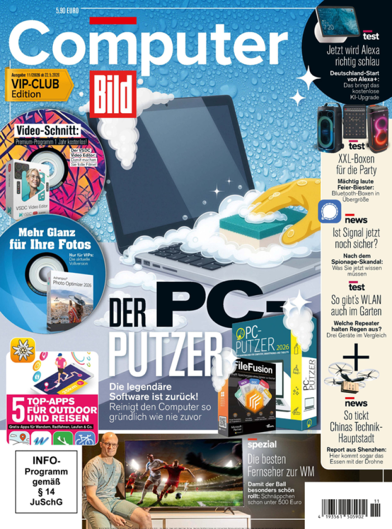 Computer BILD mit DVD