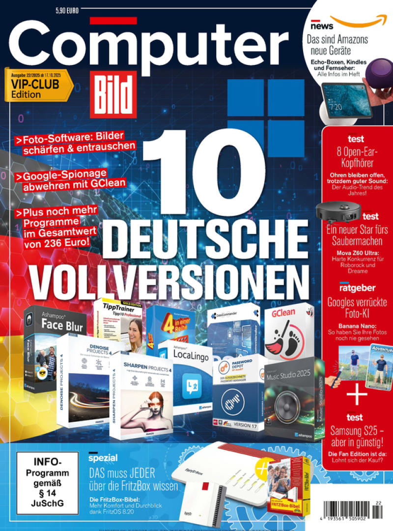 Computer BILD mit DVD