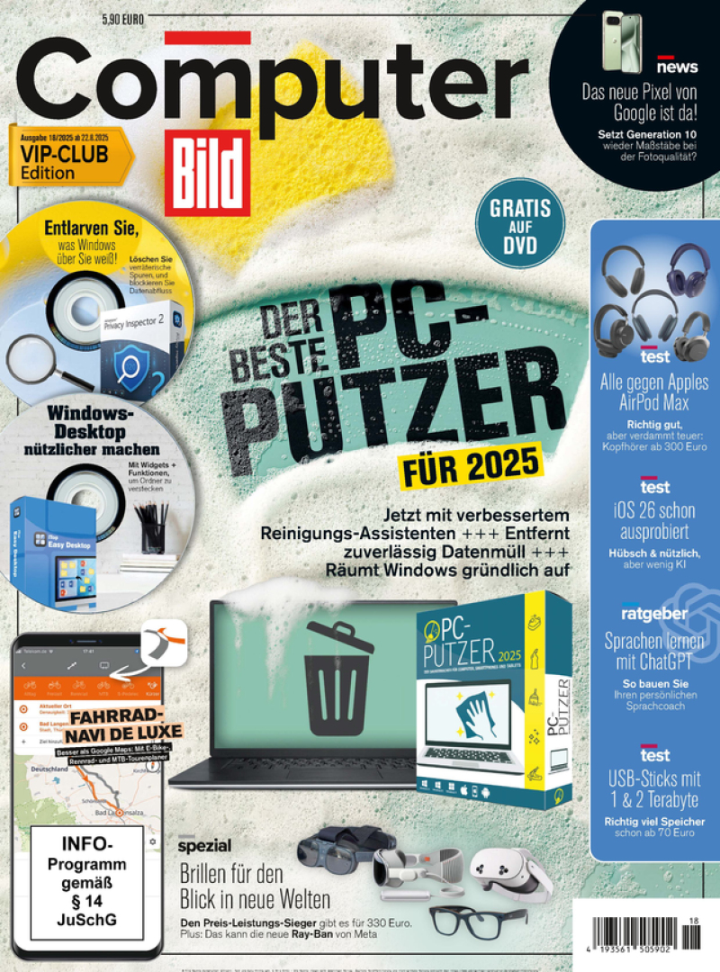 Computer BILD mit DVD