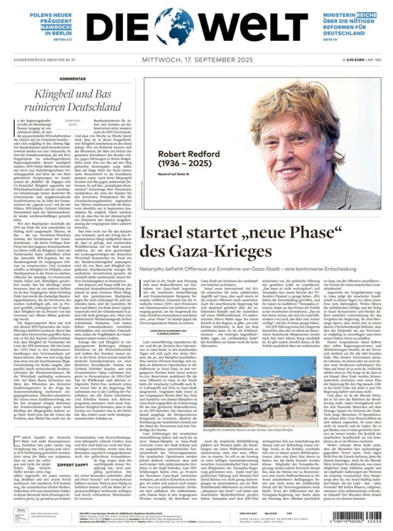 DIE WELT DIE WELT