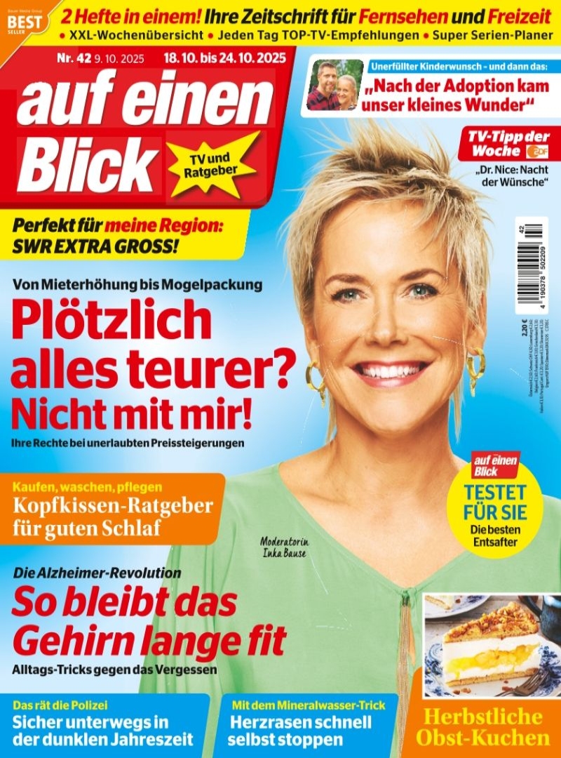 auf einen Blick auf einen Blick